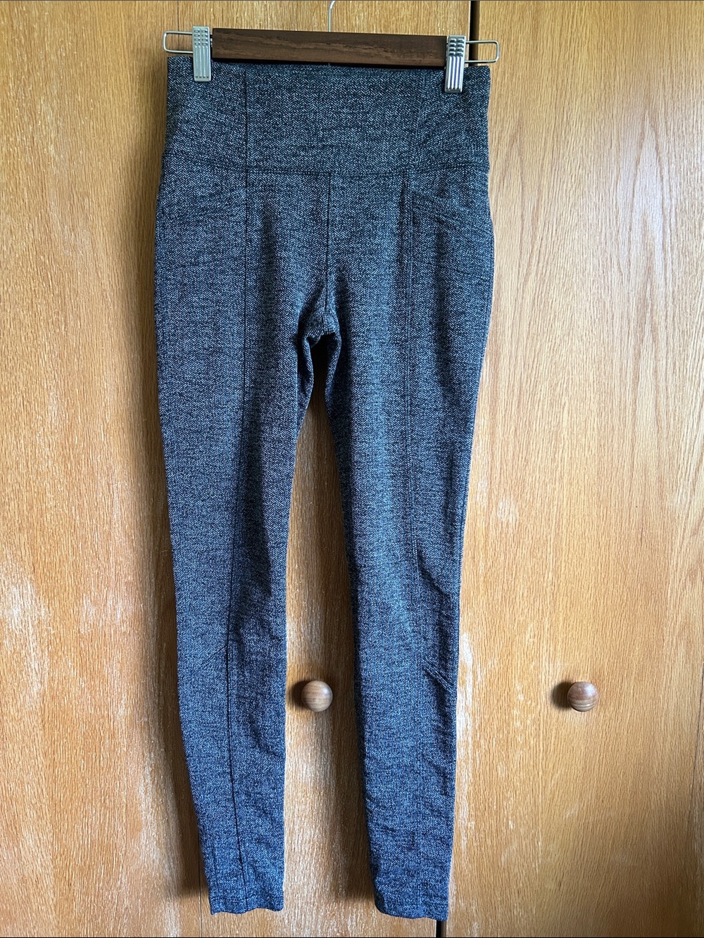 Athleta Herringbone Knit Leggings XS